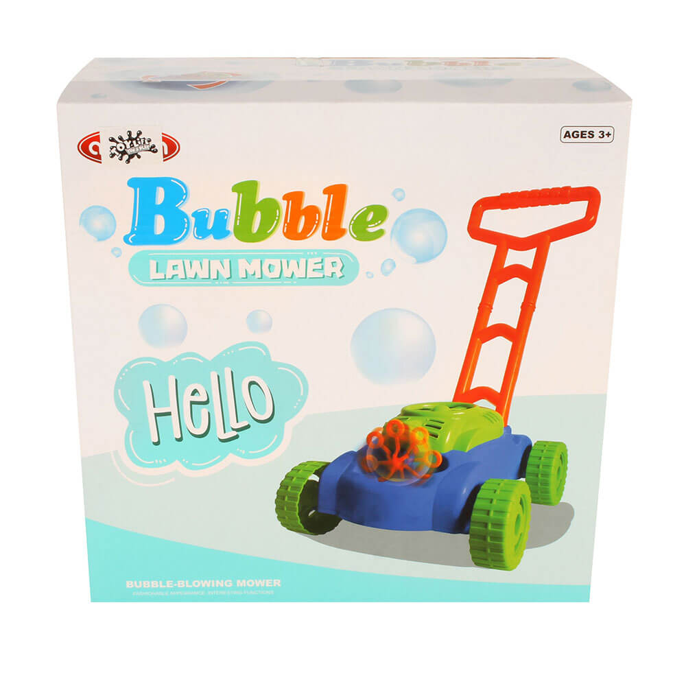 Deluxe Bubble Lawn Mower with Bubbles