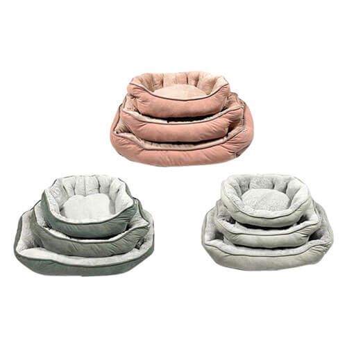 Buddy Luxe Suede Dog Bed (Set of 3)