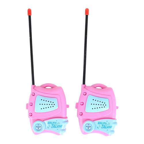 walkietalkies met een bereik van 160 voet (roze of camo)