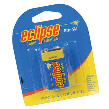 Eclipse-batterier (1 x 9V)