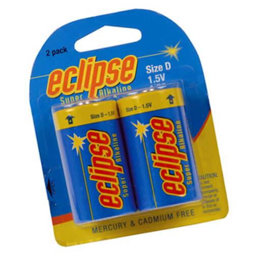 Eclipse 電池 (単 2 個)