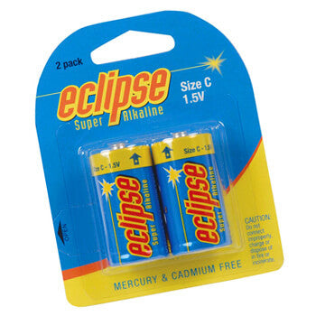 Piles Eclipse (2 x C)