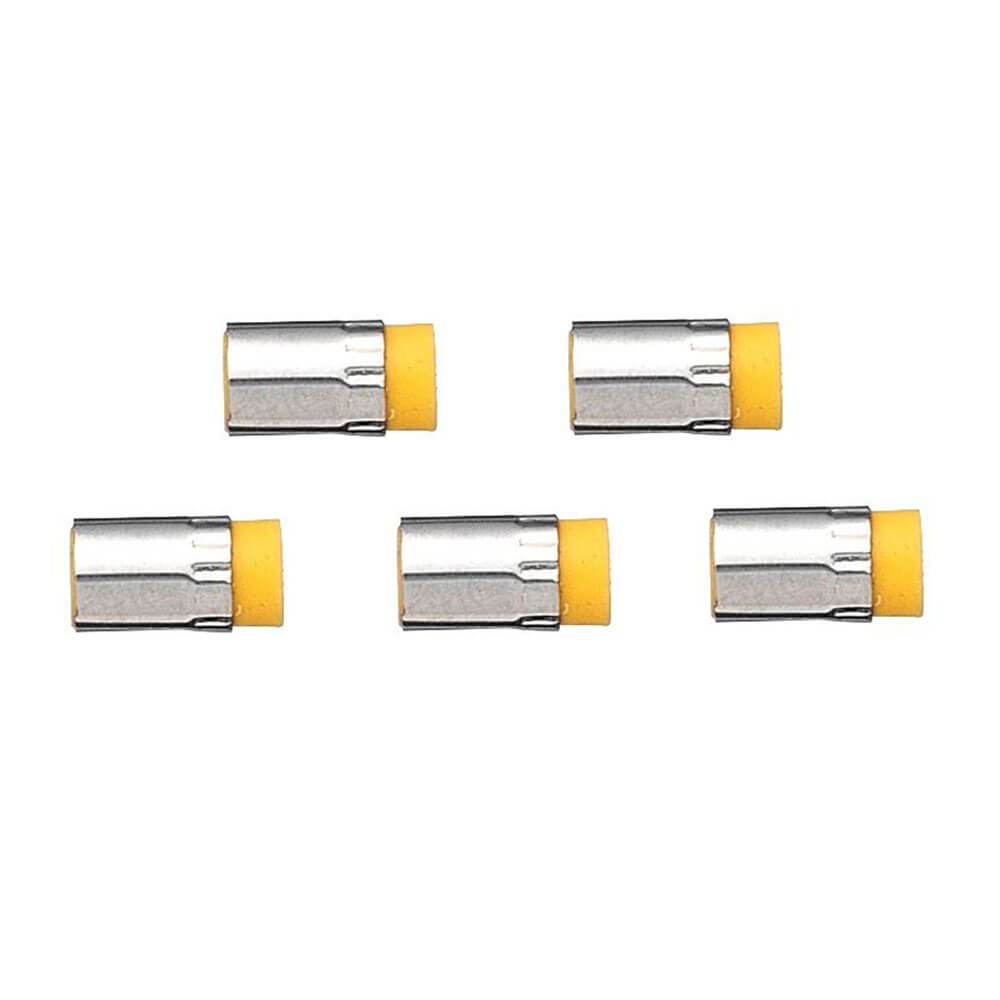 0,7 mm switch- It viskelæder (gul) 5 pr. kort