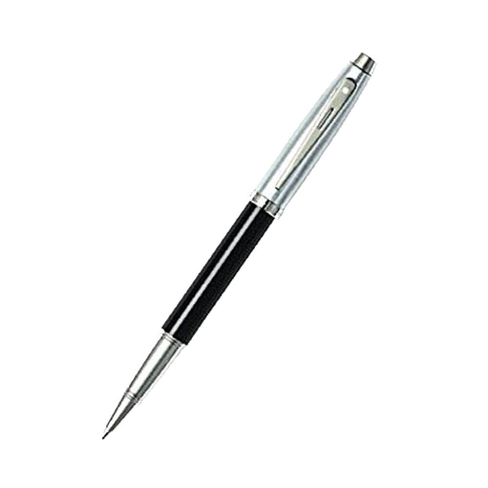 100 Glossy Black/Chrome/Nickel Plated Pen