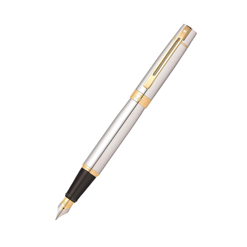 300 Chrome/Gold Trim Pen