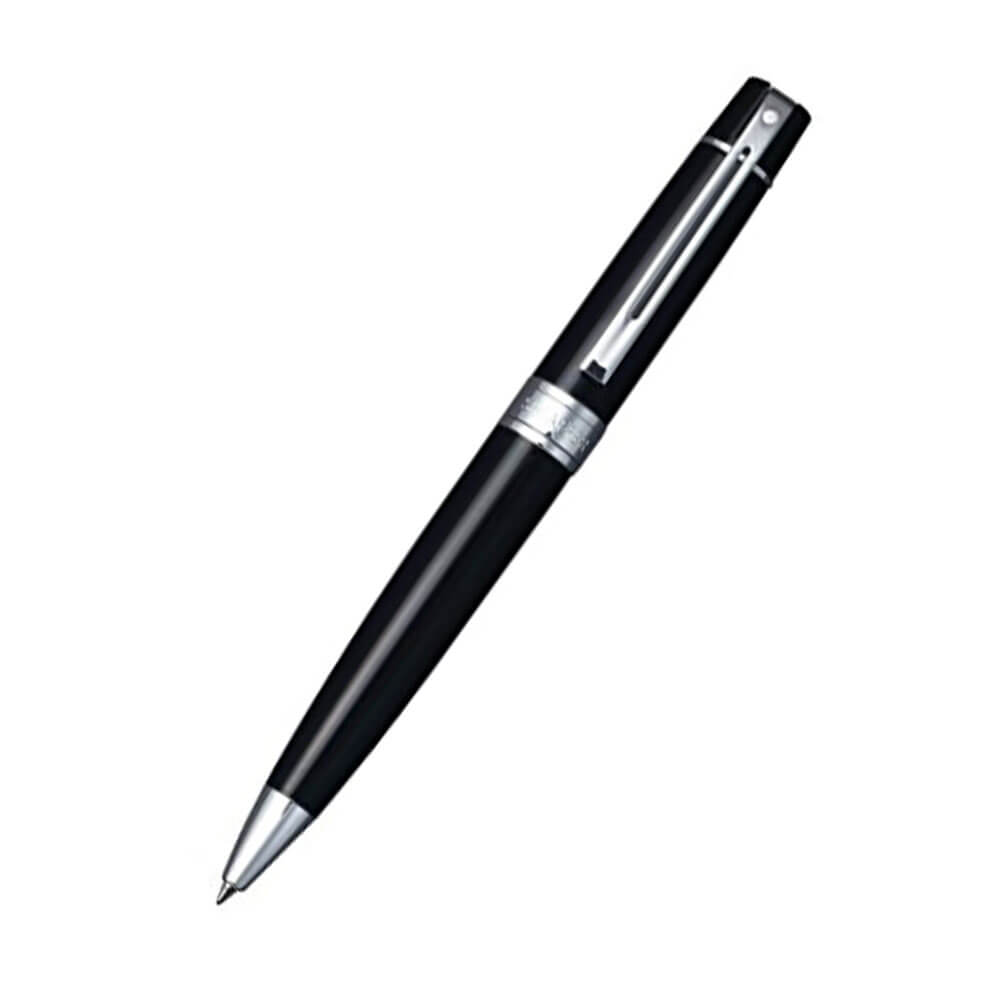  300 glänzend schwarz/verchromter Stift