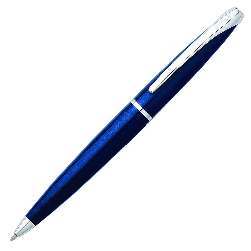 Durchscheinender blauer ATX-Stift