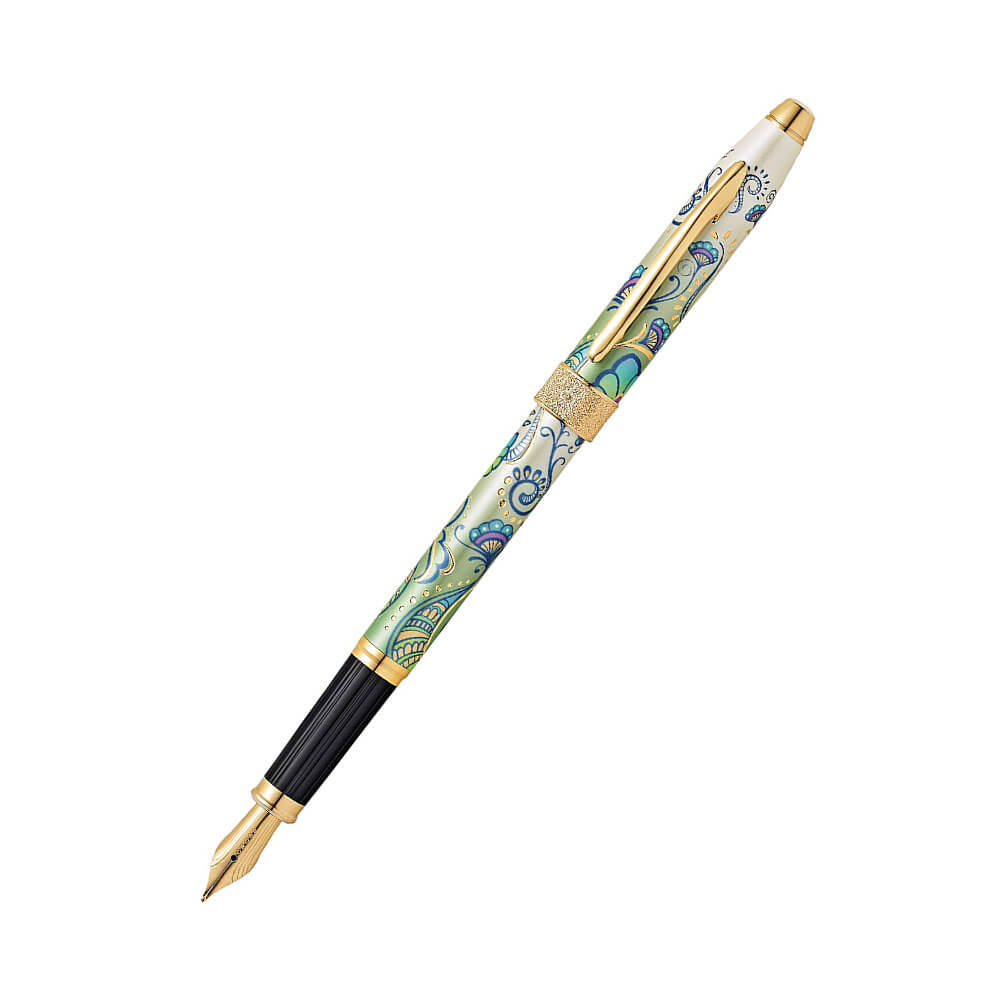  Botanica Green Daylily 23CT vergoldeter Stift