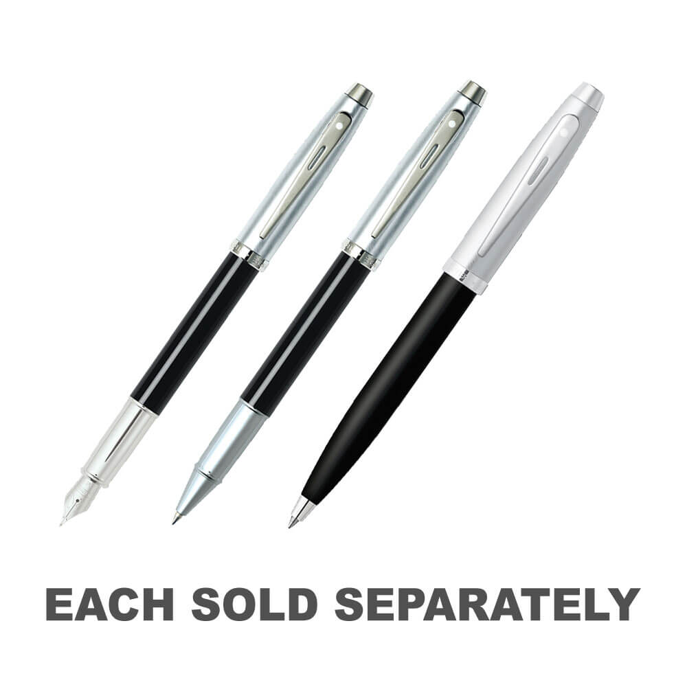 100 stylo laque noire/chrome