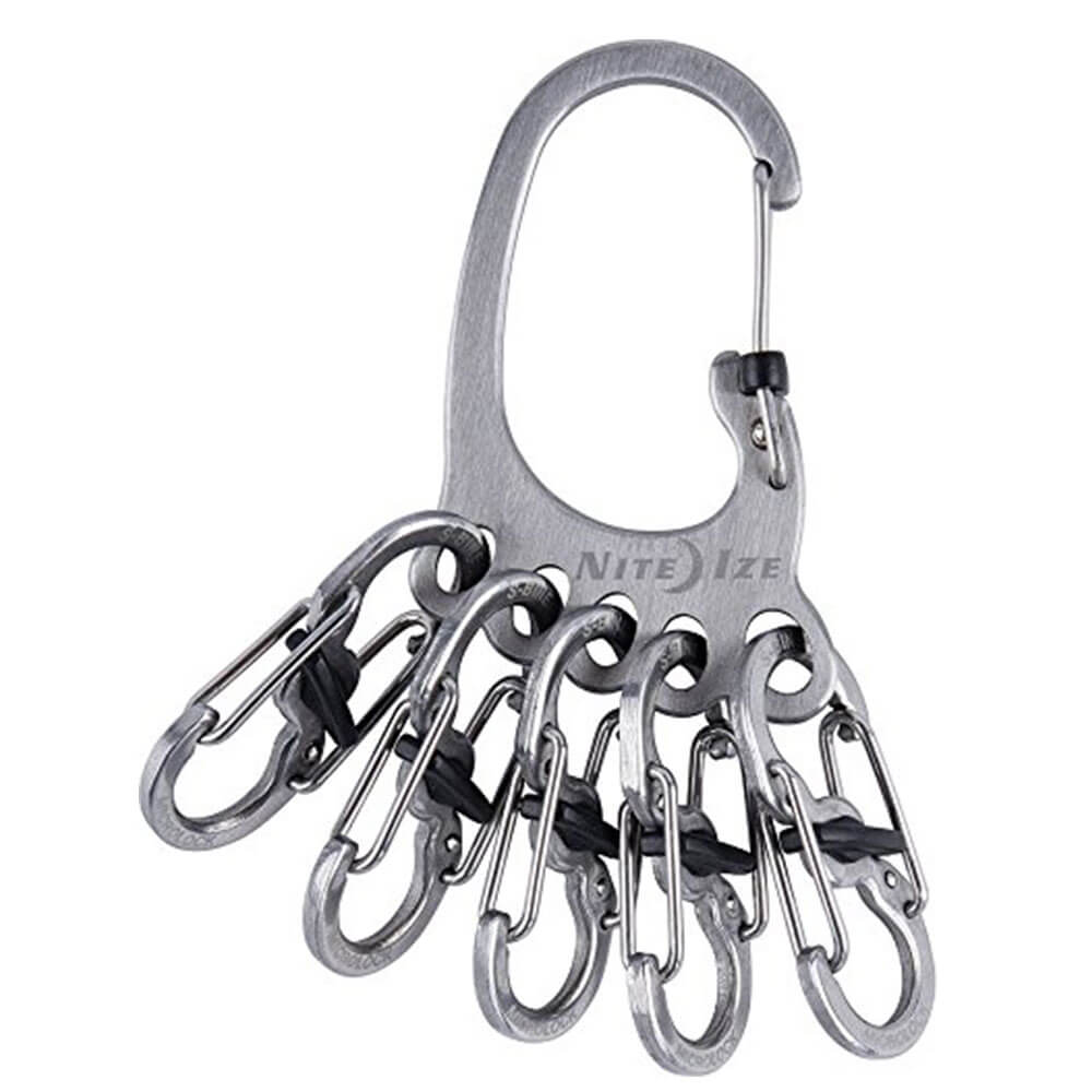 Bigfoot locker nyckelhållare (rostfritt stål)