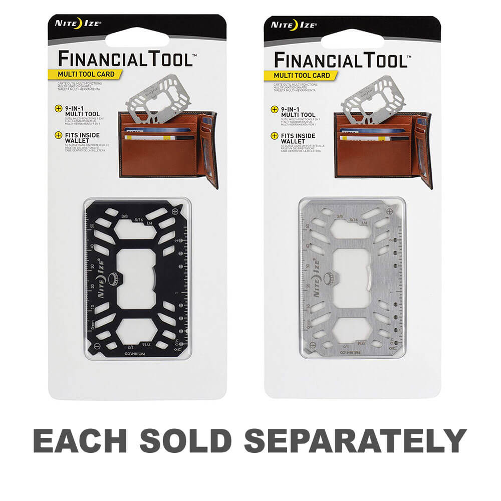 Financial Tool Multi-Tool Card