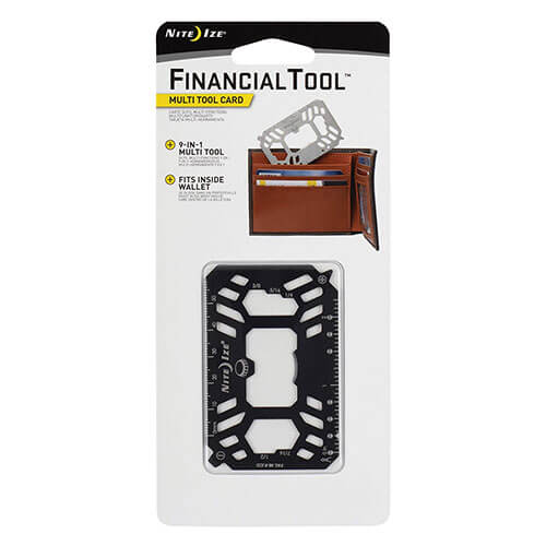Finansiell verktøy multi-verktøy kort