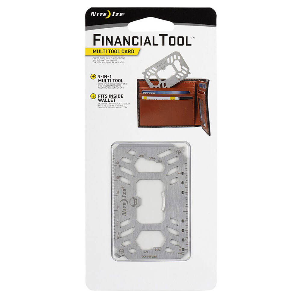 Financial Tool Multi-Tool Card
