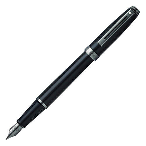 Prelude glans svart lakk penn