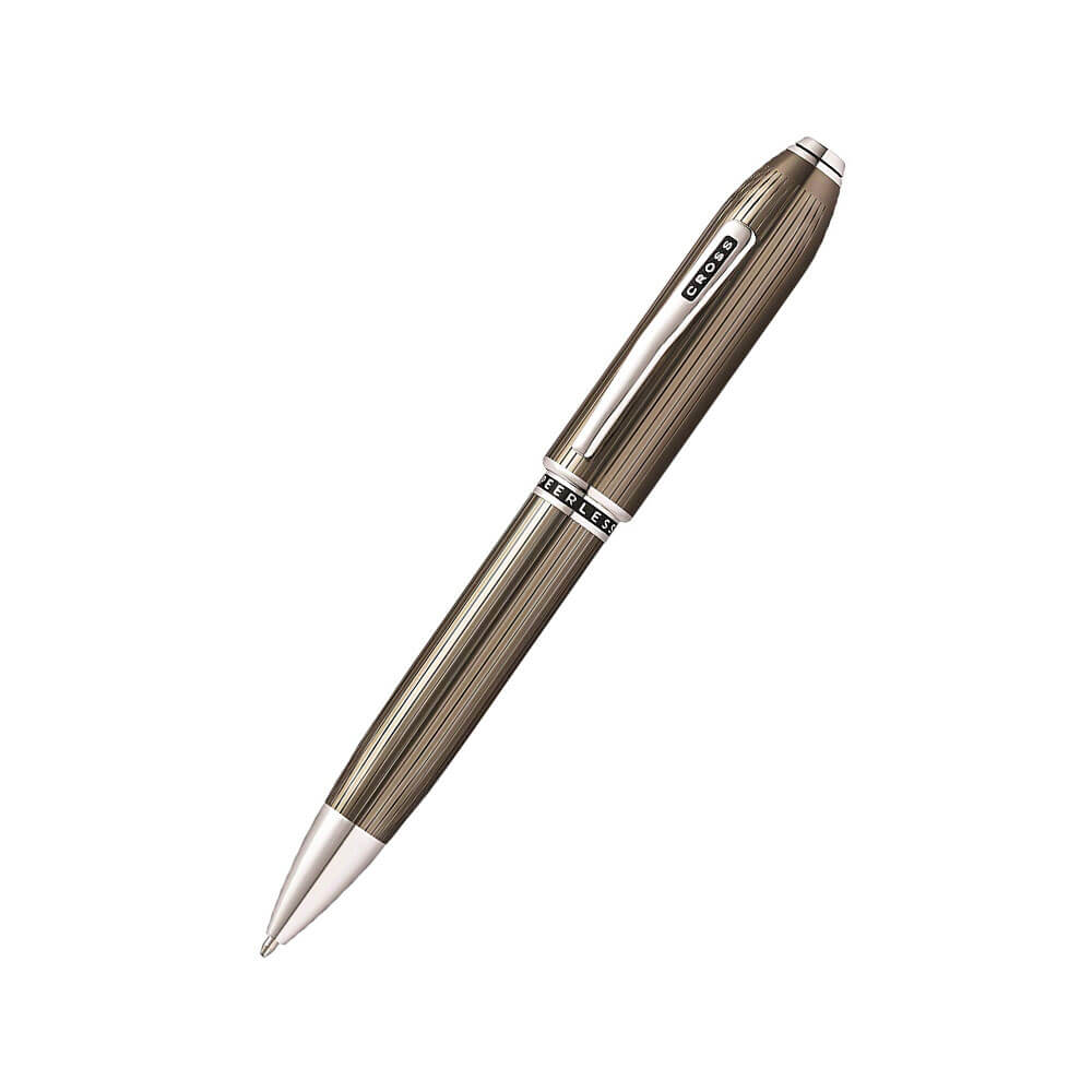 Peerless Translucent Titanium Grey Lacquer Pen