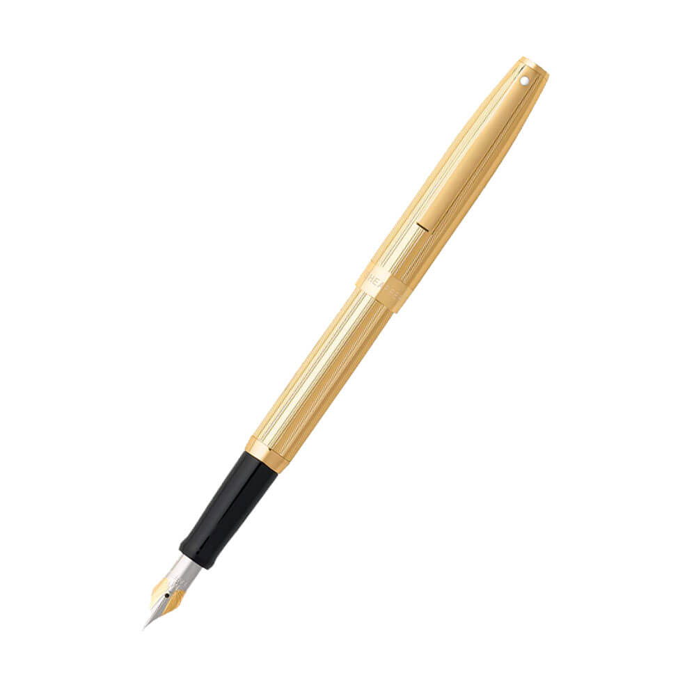  Sagaris geriffelter Gold-/Goldbesatz-Stift