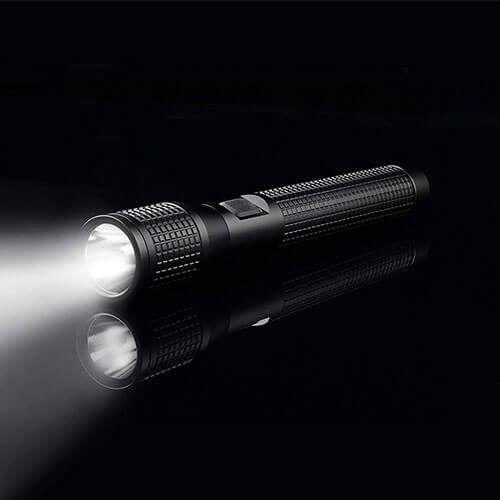 T5 taktische LED-Taschenlampe (schwarz)