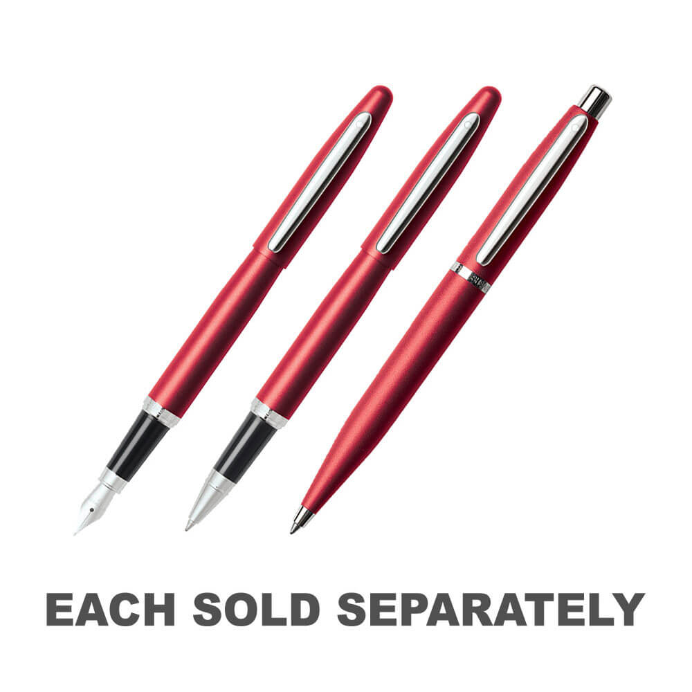 Vfm overmatige rood/chrome pen