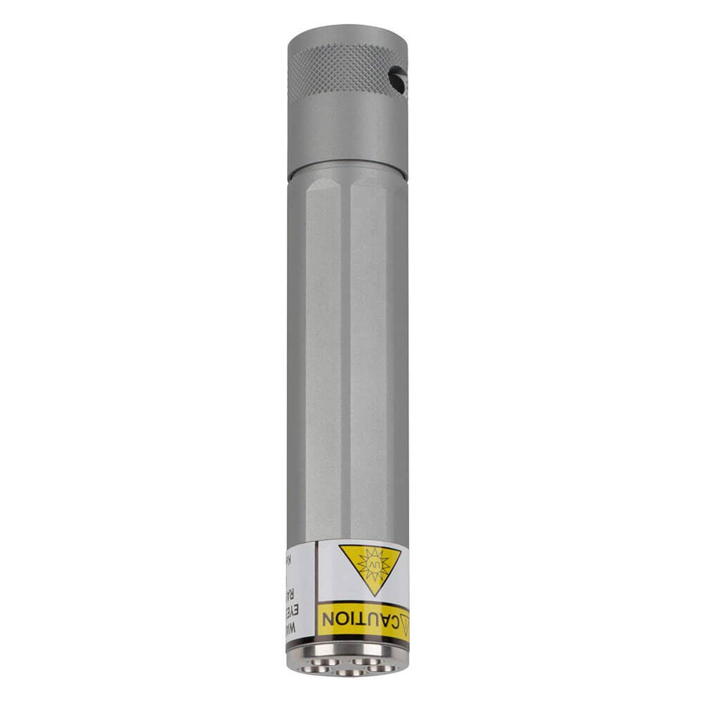 X5 uv led lommelykt (titanium/ultrafiolett led)