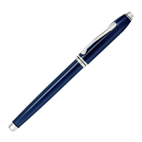 Townsend Quartz Blue Lacquer Medium Point Fountain Pen