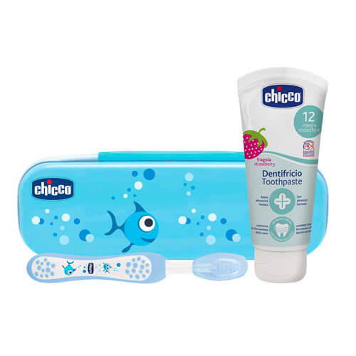 Chicco Toothbrush & Toothpaste with Fluoride
