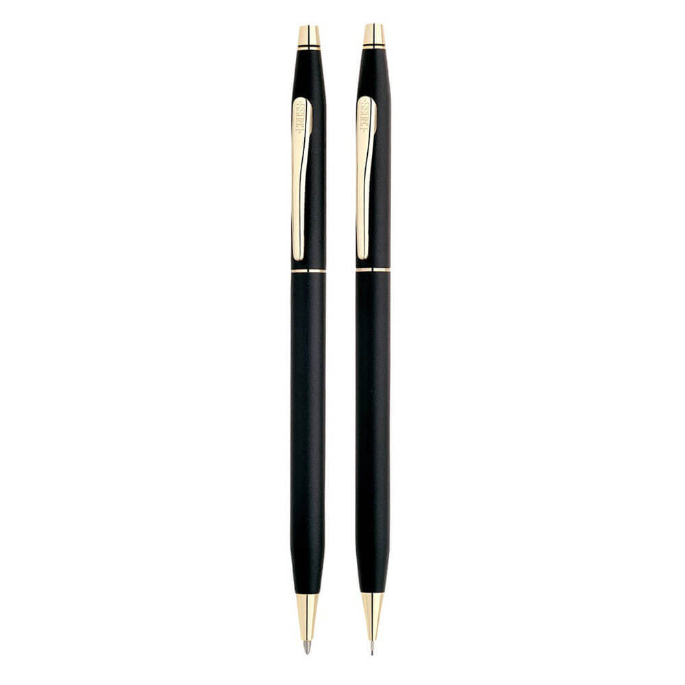 Classic Century Classic Black Ballpoint Pen & Pencil Set