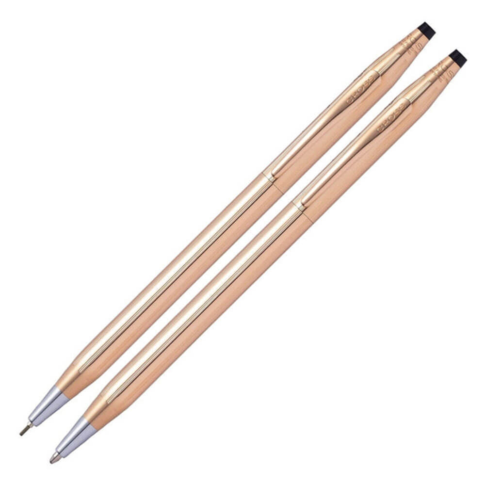 Classic Century 14ct Ballpoint Pen & 0.77mm Pencil Set