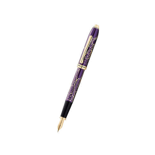 Townsend 23ct Year of the Ox Fountain Pen (Plum)