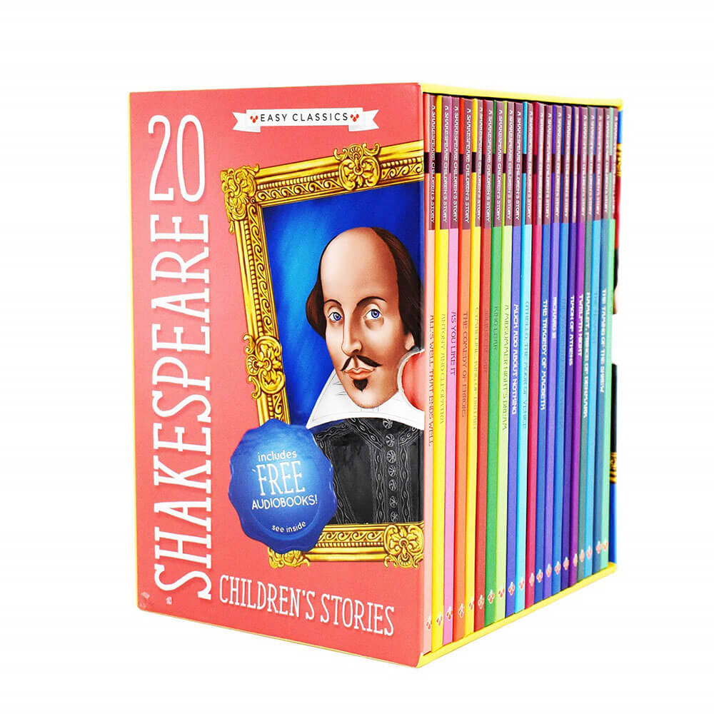 20 histoires pour enfants de Shakespeare avec livres audio