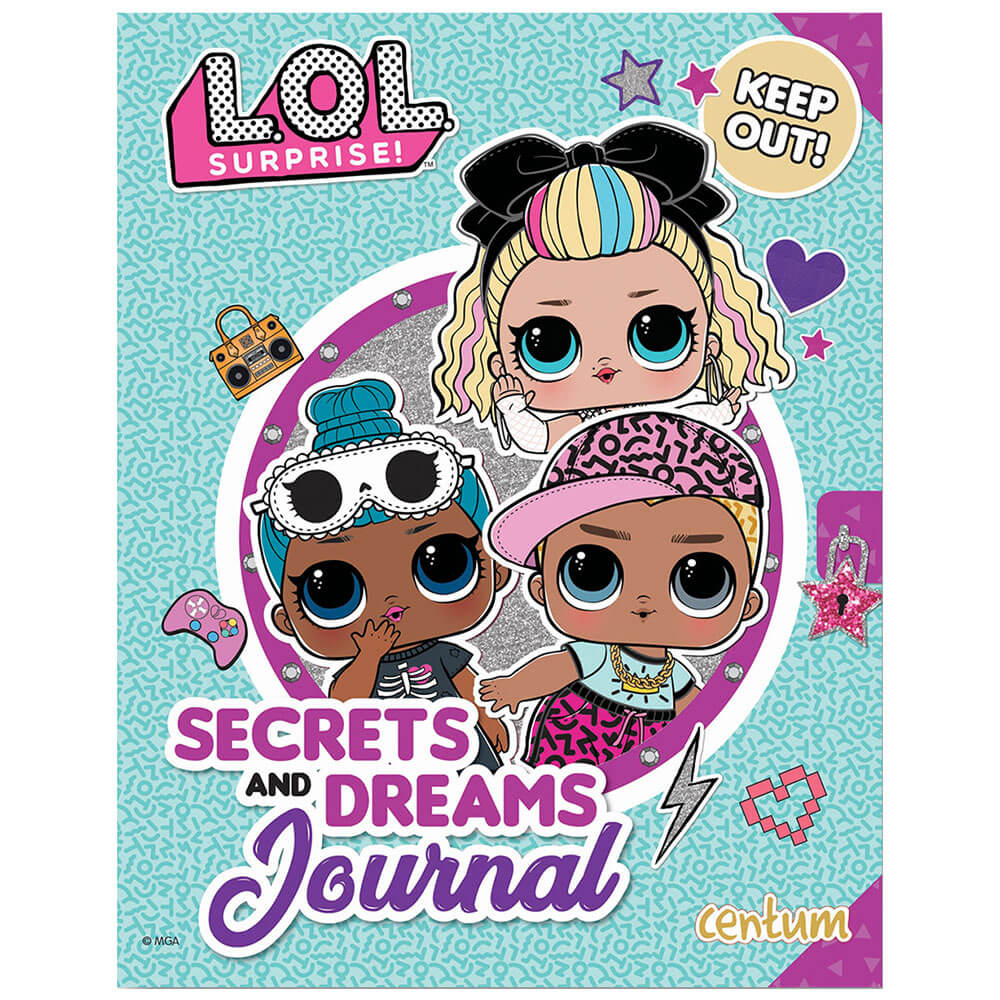L.O.L. Surprise! Secrets & Dreams Journal Self Help Book