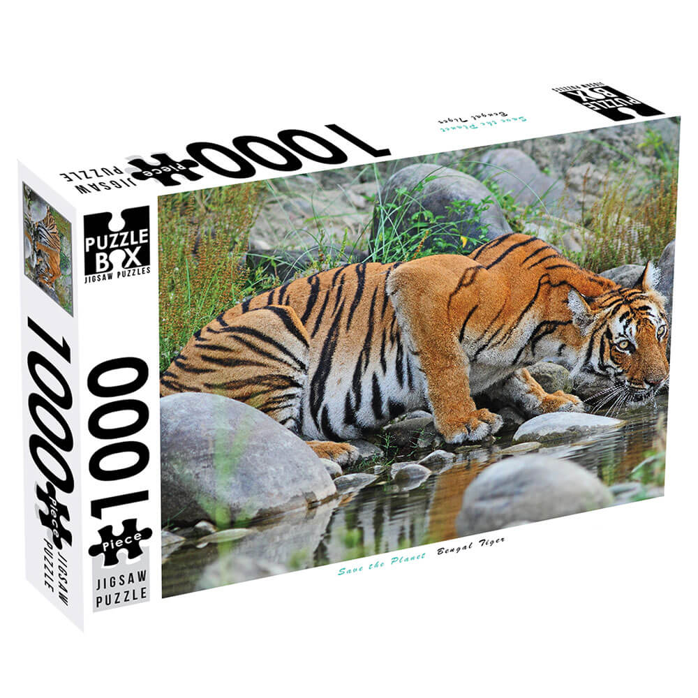 Bengal Tiger Save the Planet Puzzle 1000pcs