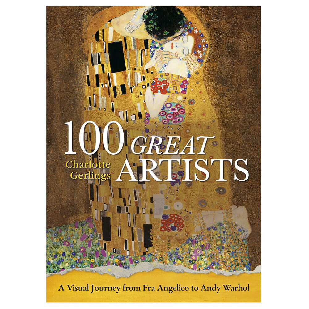 libro de 100 grandes artistas de Charlotte Gerlings