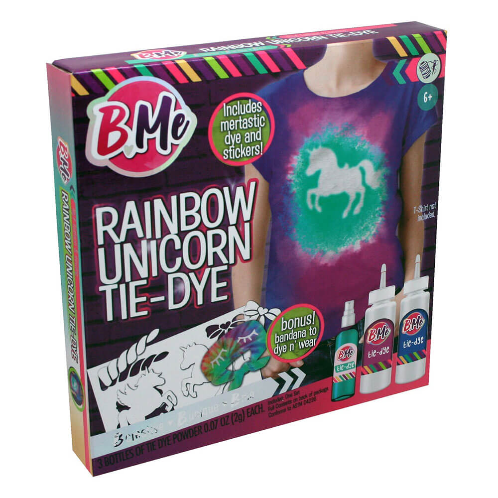 Rainbow Unicorn Tie Dye