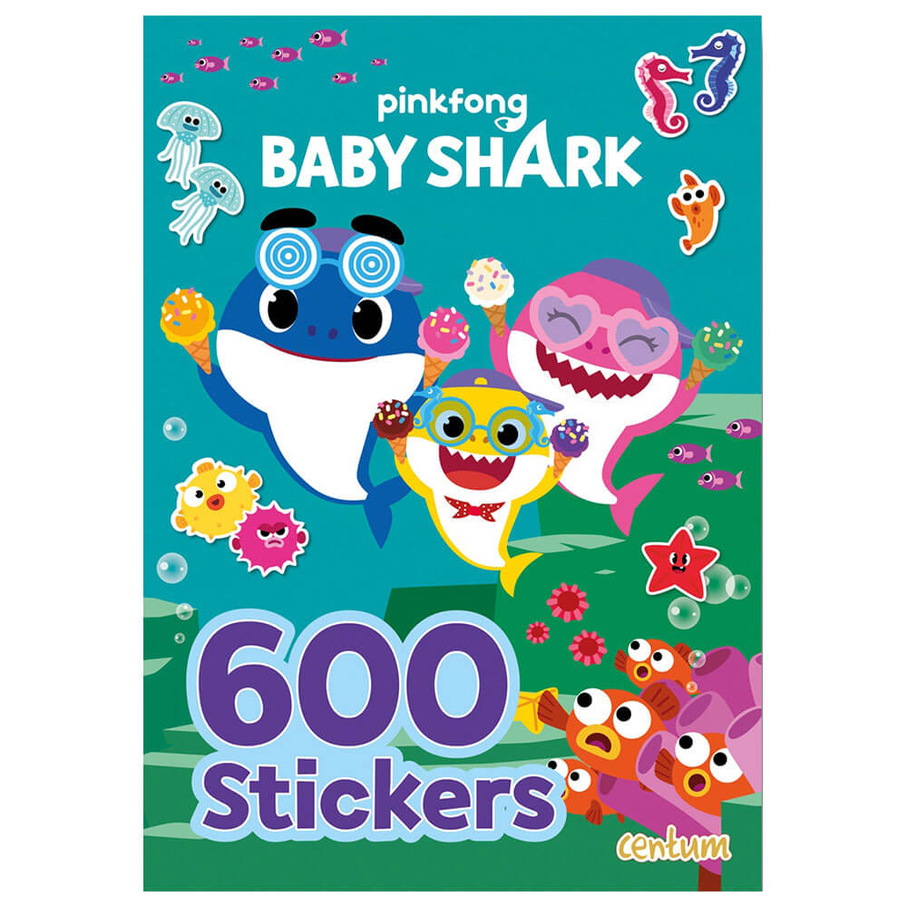 Baby Shark 600 Sticker Book