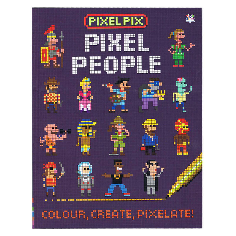 Pixel Pix Pixel People Book by George Joshua