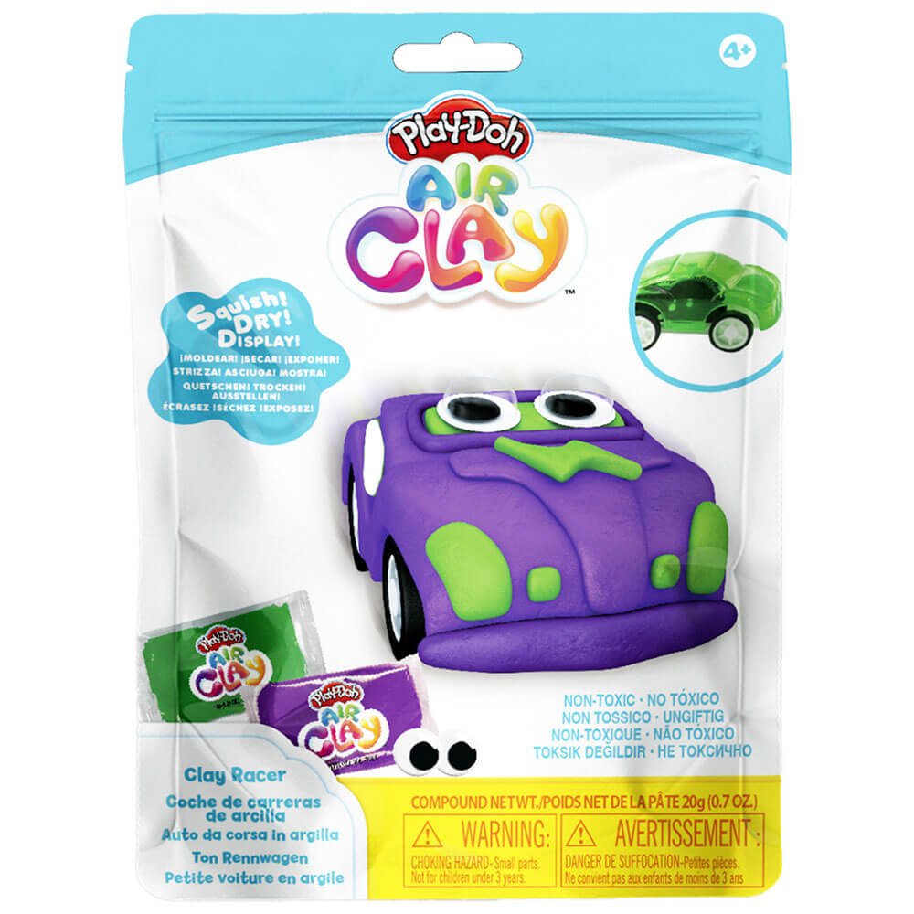 Play-Doh air clay racer - verde