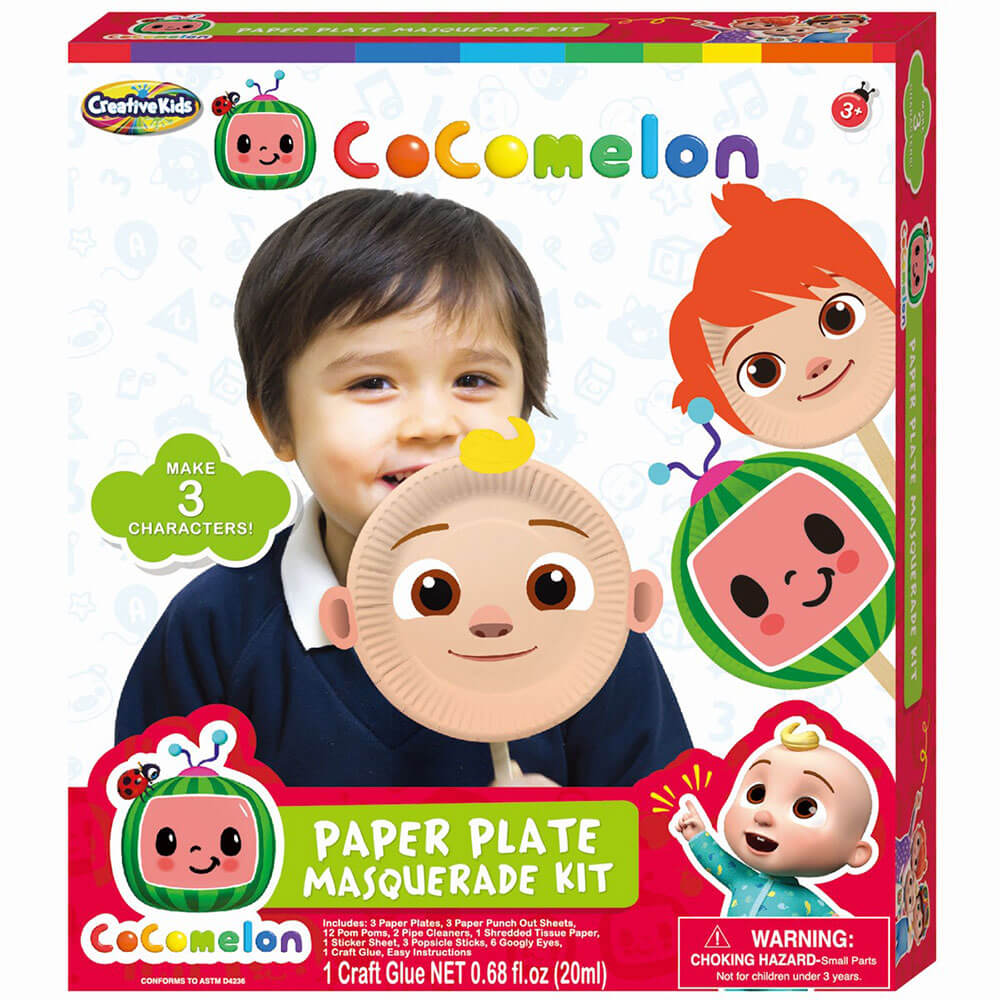 Cocomelon Make and Play Plate Craft