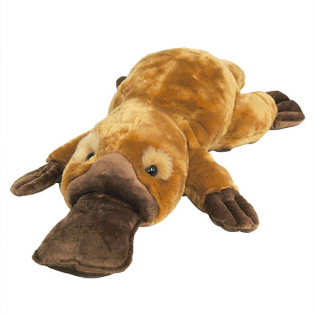juguete animal ornitorrinco tumbado de 63 cm.