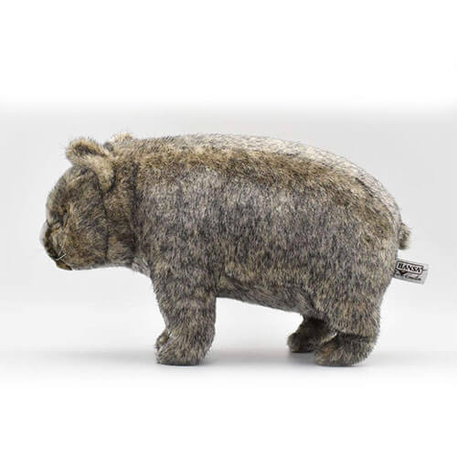 Hansa wombat poserbar plyschleksak (37 cm)
