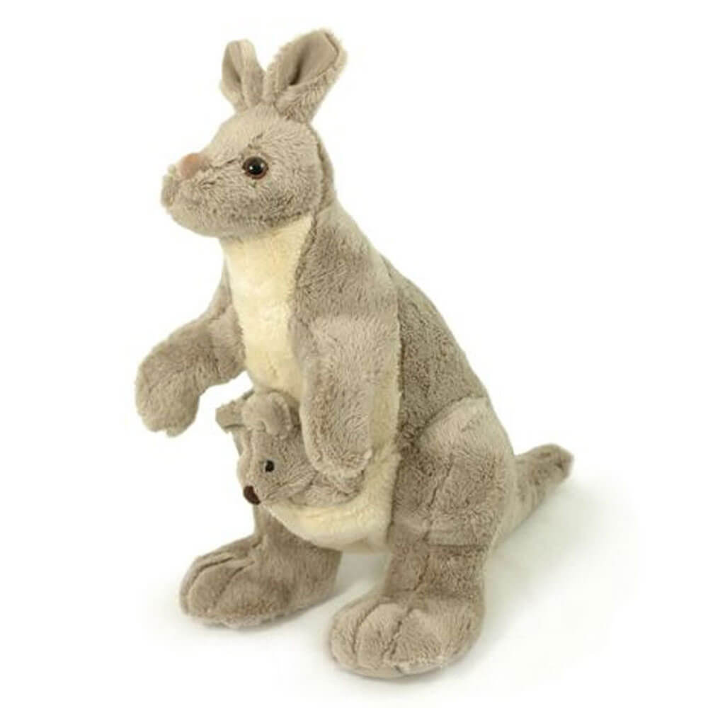 28 cm kangoeroe-knuffel met Joey