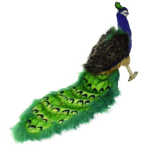 Hansa Peacock Plush Toy (24cm)