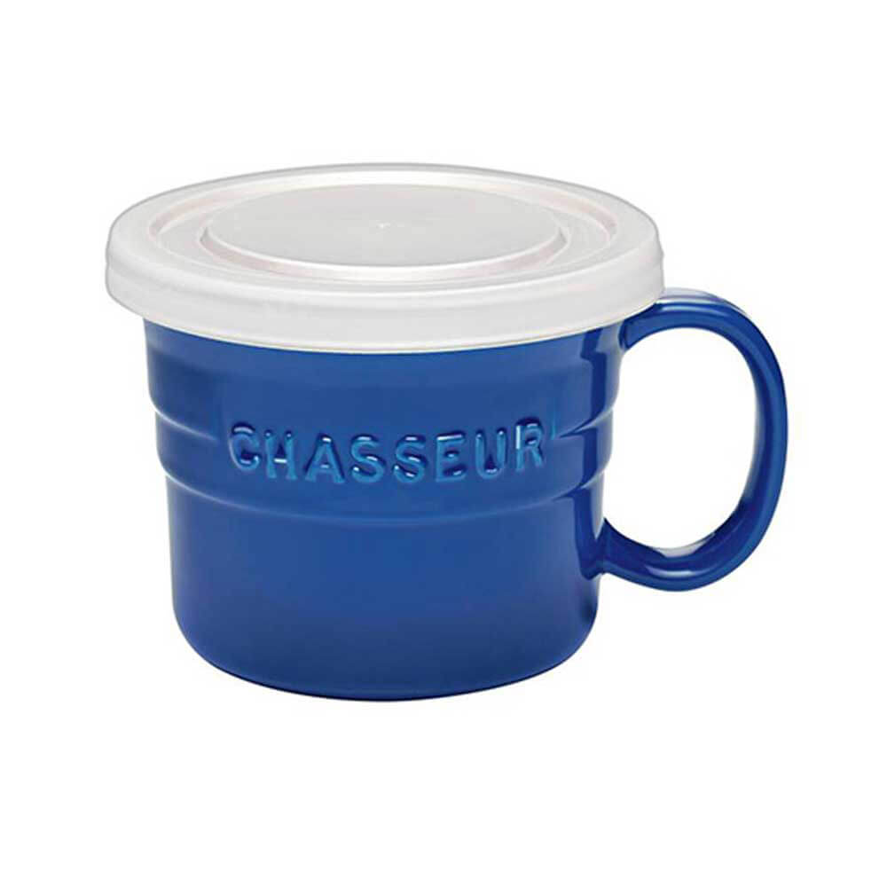 Taza de sopa Chasseur La Cuisson con tapa