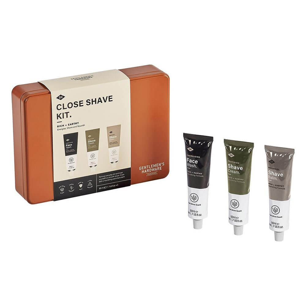 Gentlemen's Hardware Close Shave-set