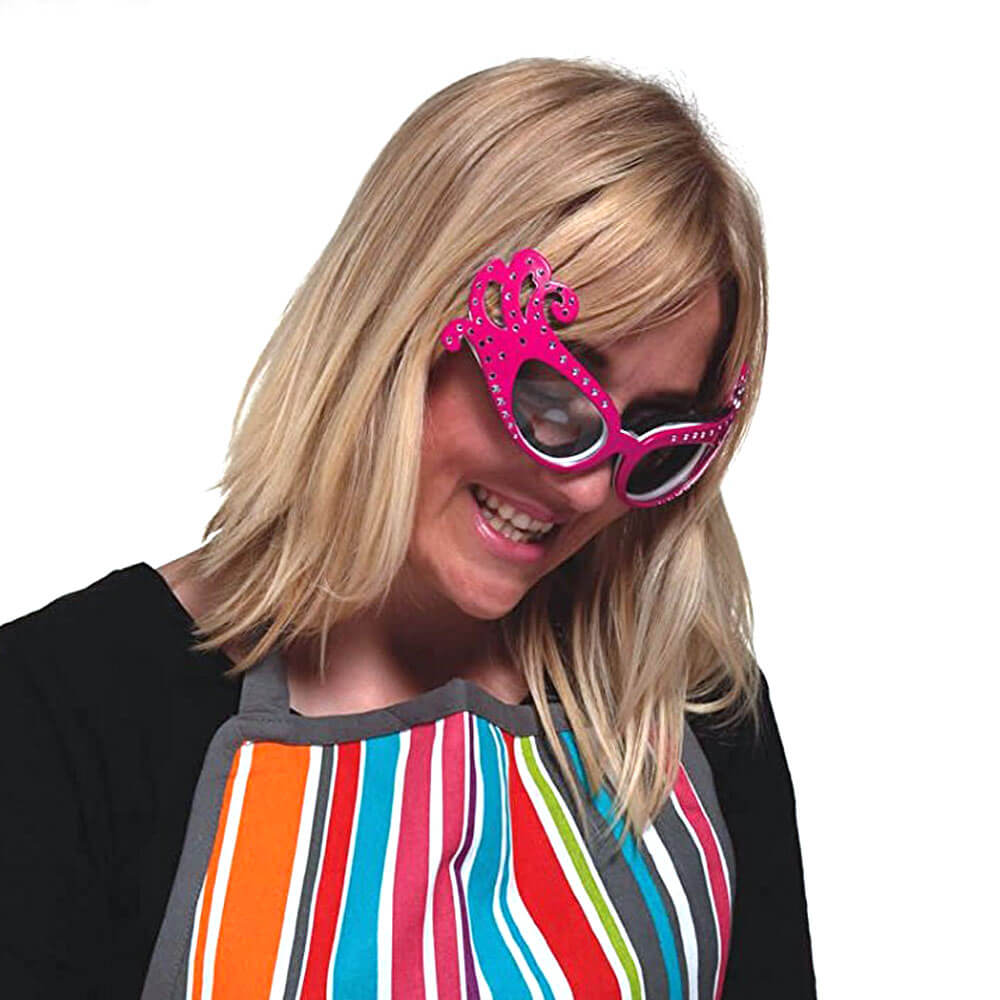 pink onion goggles Onion Glasses Retro Dame Edna