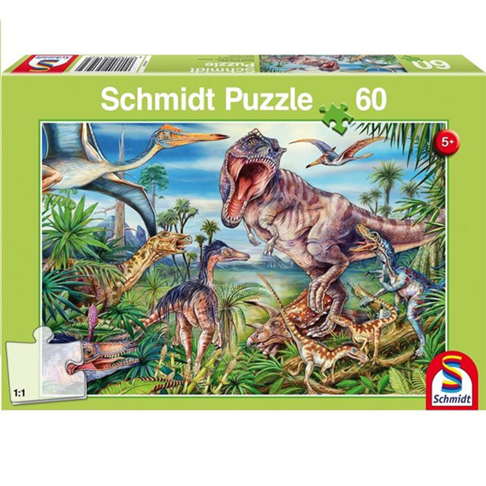 Schmidt onder de Dinasours puzzel 60st