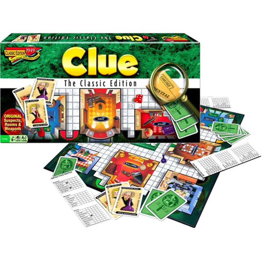 Clue Classic Edition 1949 Edition Board Game