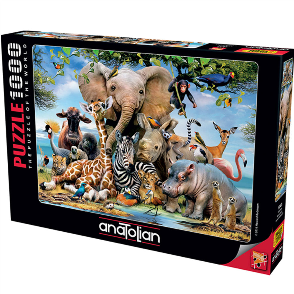 Anatolian Africa Smile Jigsaw Puzzle 1000pcs