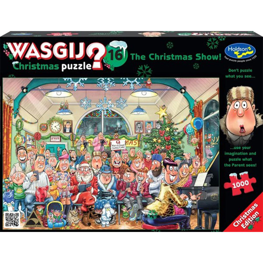 Holdson Wasgij The Christmas Show Puzzle 1000pcs