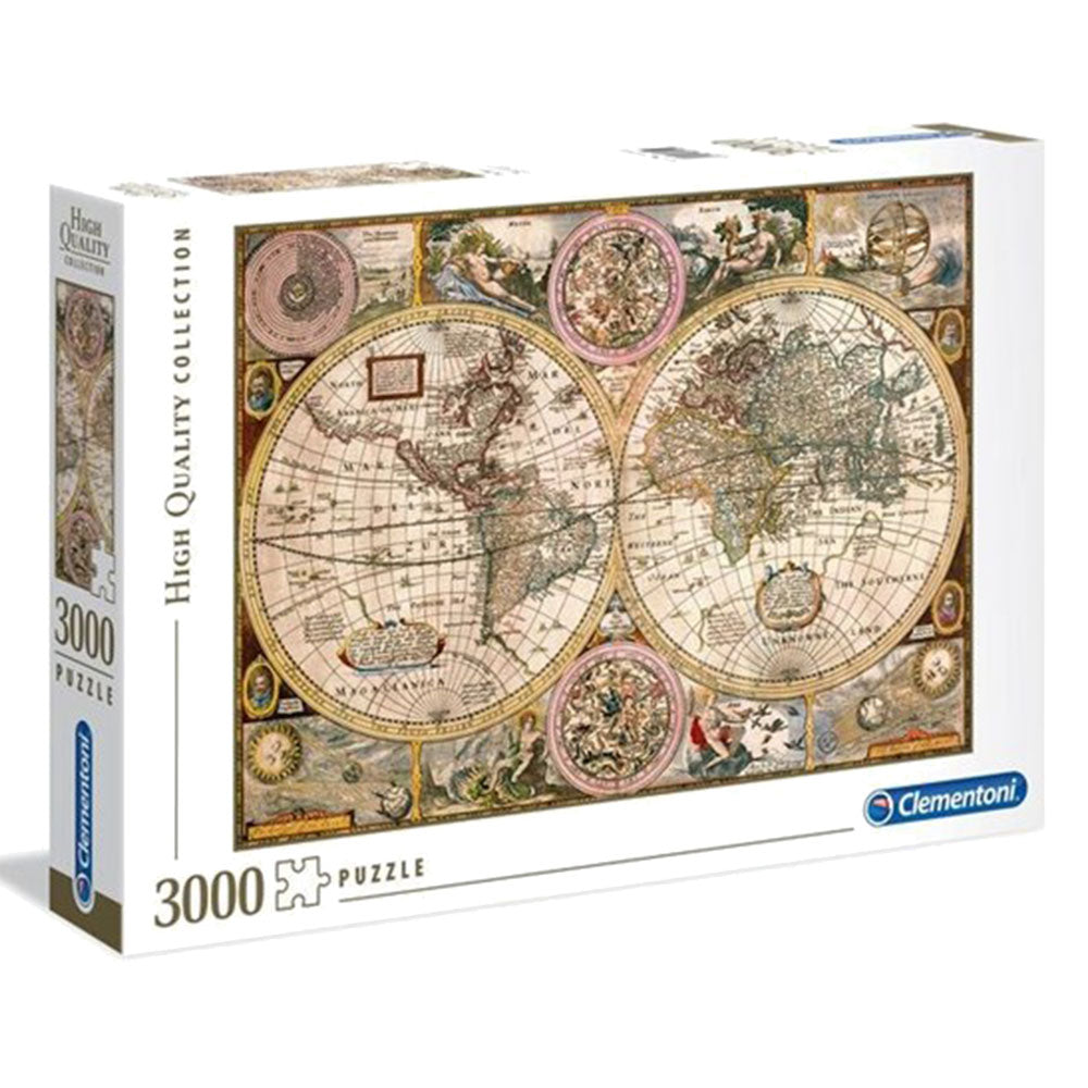 Clementoni Old Map Jigsaw Puzzle 3000pcs