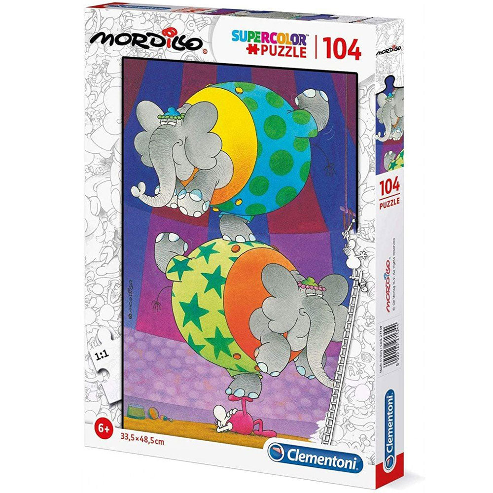 Clementoni The Balance Mordillo Kinder Jigsaw Puzzle 104pcs